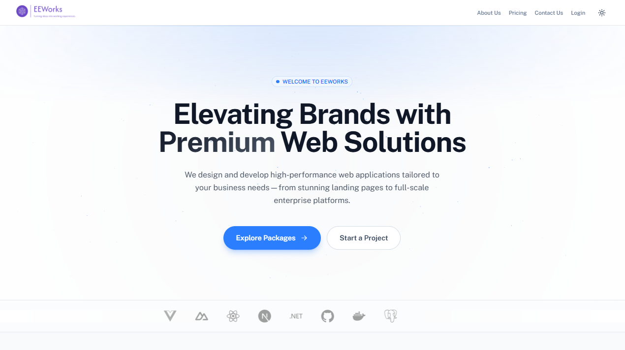 Landing Page Portal